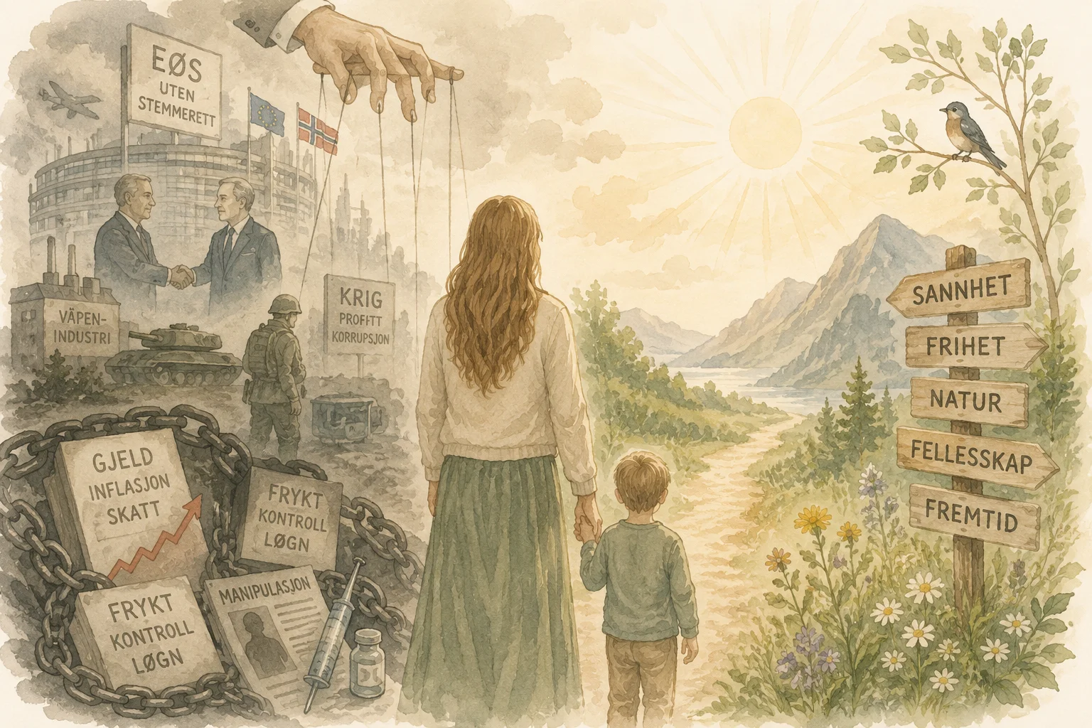 17. mai - har vi frihet og suverenitet?